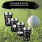 Urbalabs Golf Gifts Black Personalized Tumbler Stainless Steel 16 oz Pint Tumblers Custom Stainless Steel Cups Camping, Sports, Friends product 7